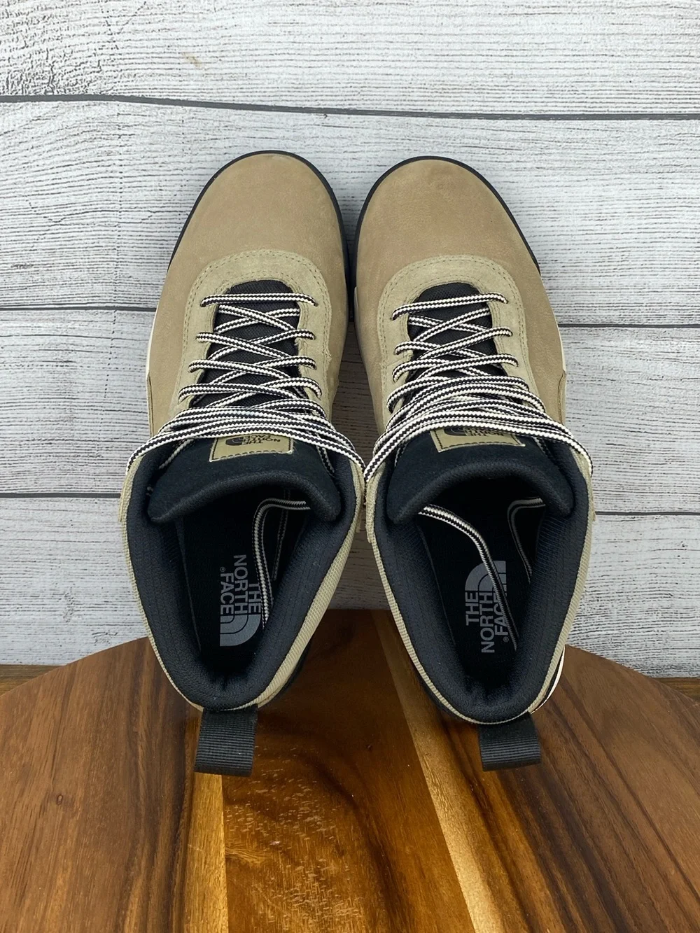 The North Face Men’s Larimer Mid Waterproof Boot Khaki Taupe Shoe Size 9